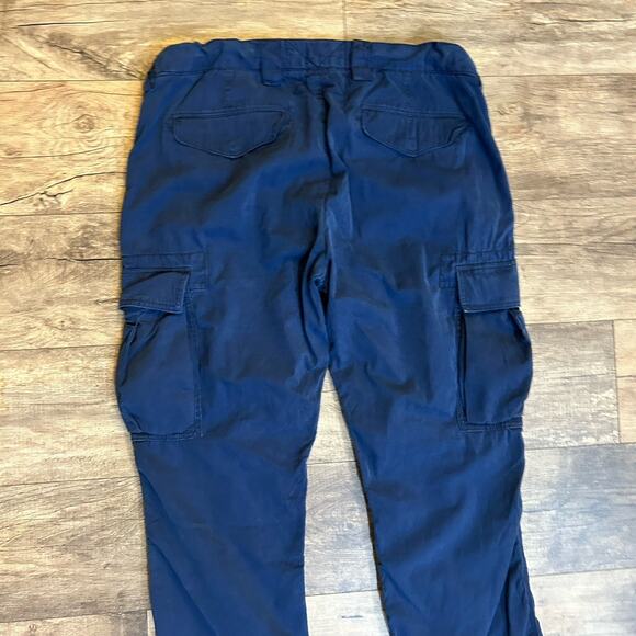 Polo Ralph Lauren Men’s 40 x 30 Paratrooper Cargo Military Pants Navy Blue - Picture 13 of 16